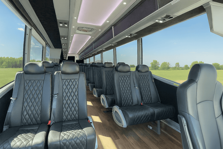 coach bus in Lafayette