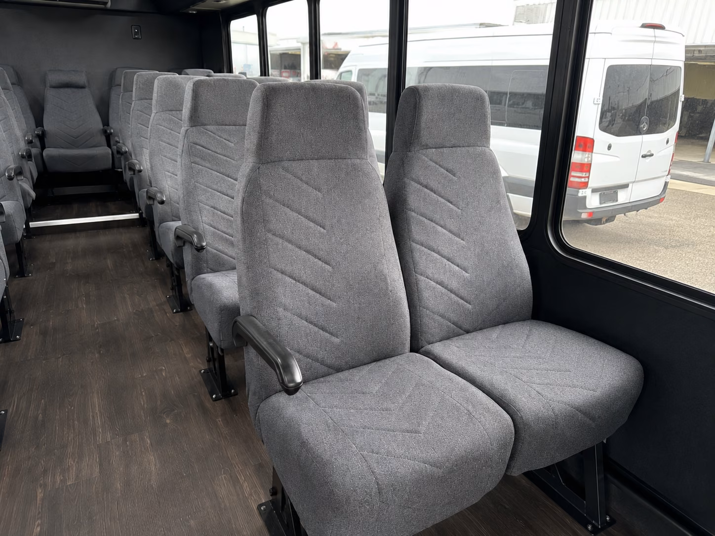 20 passenger minibus inside