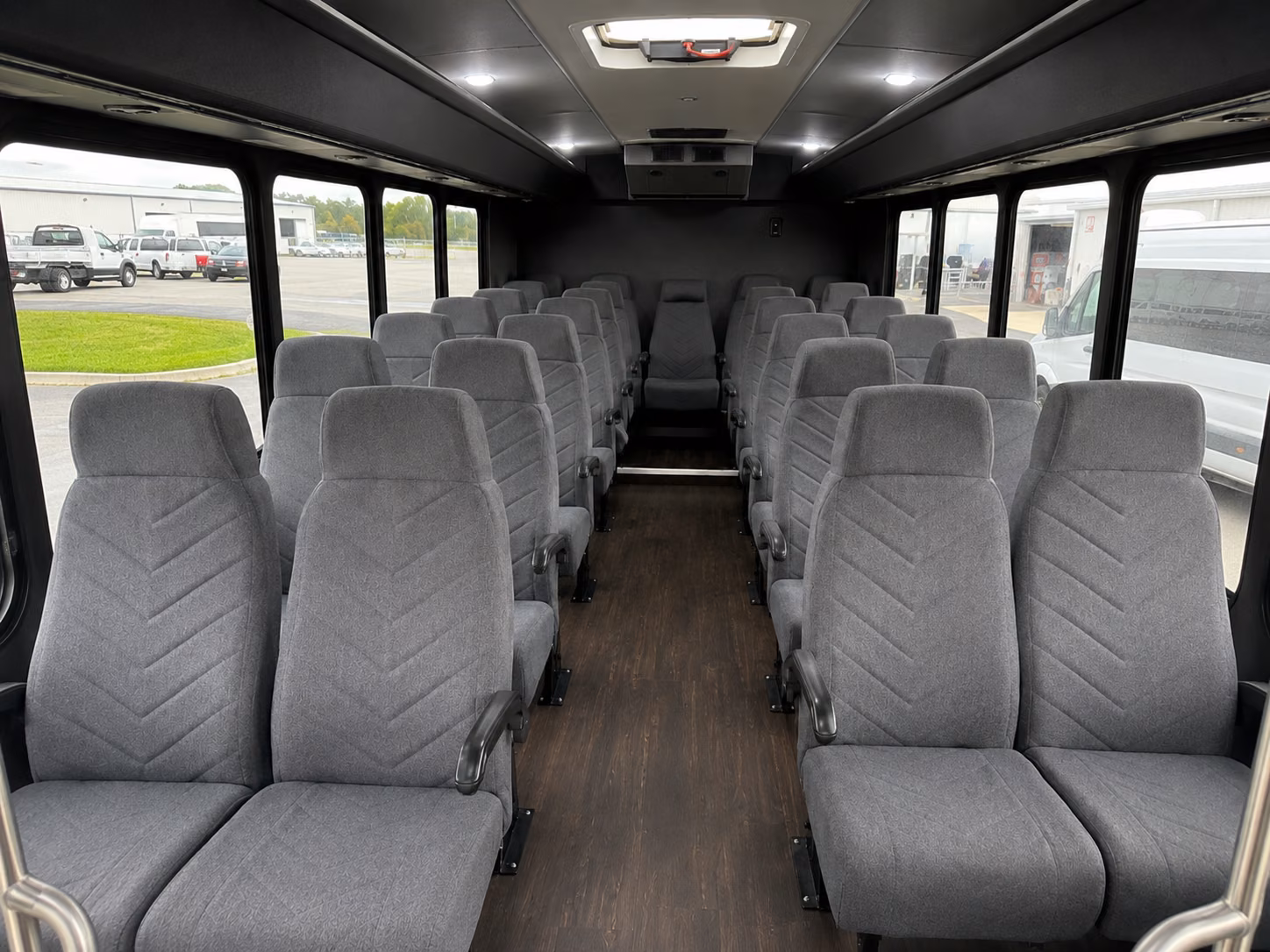 lafayette 18 passenger minibus interior