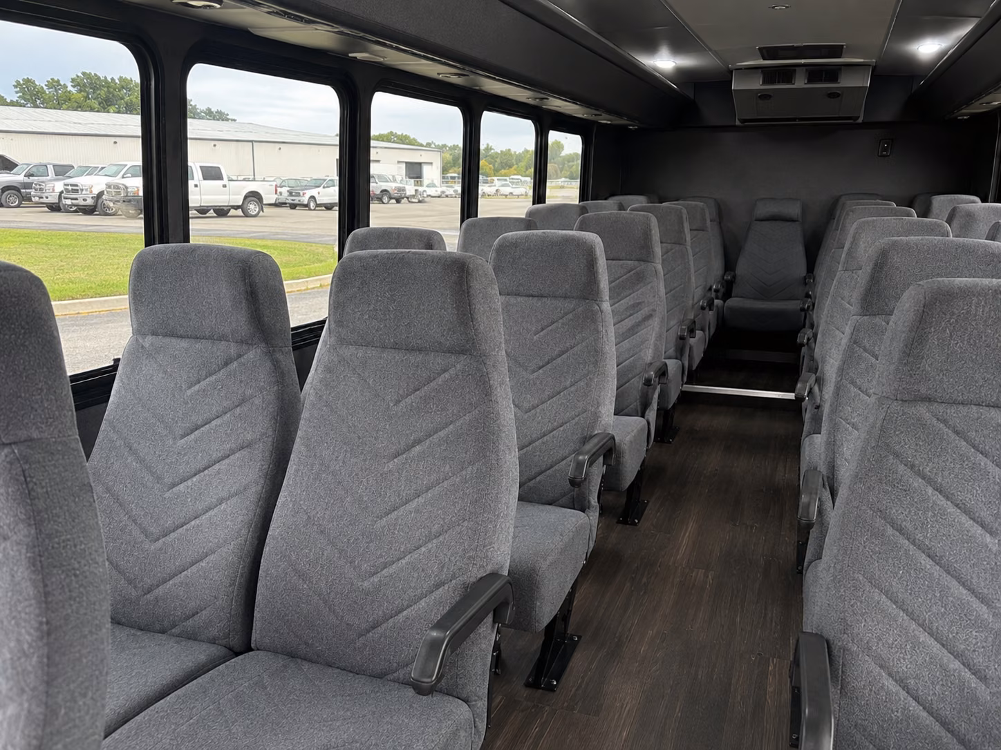 lafayette 20 passenger minibus interior