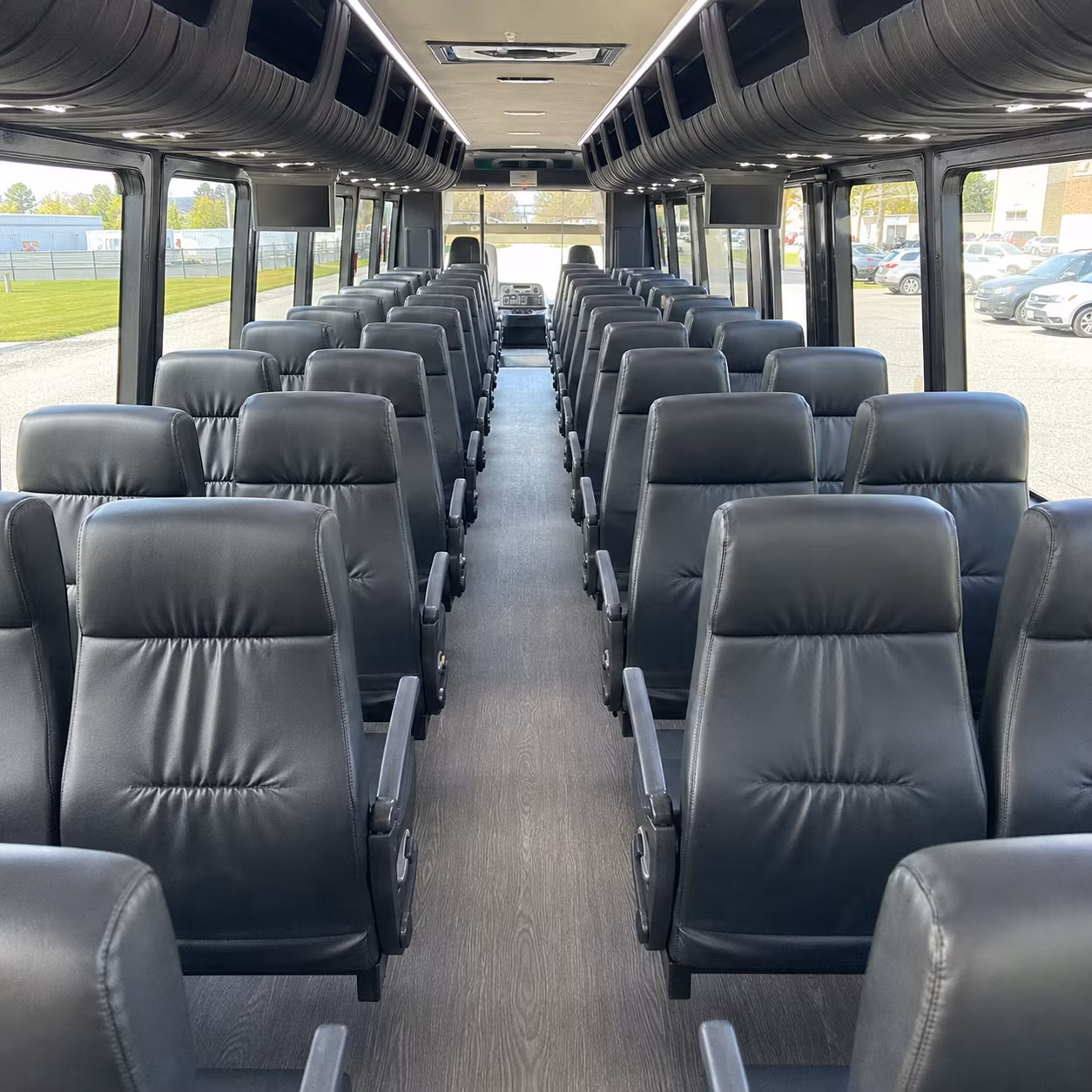 lafayette 25 passenger minibus inside