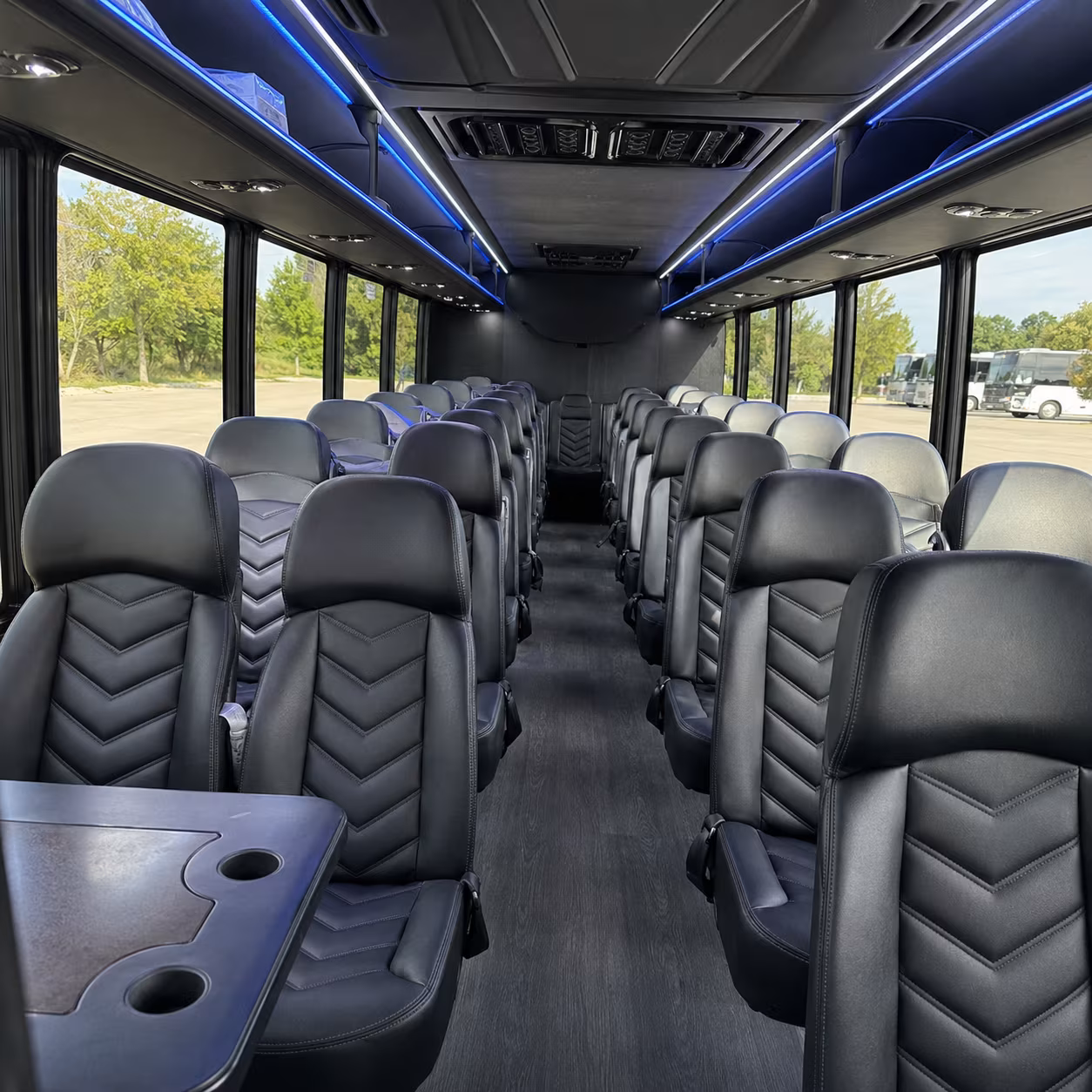 lafayette 30 passenger minibus interior