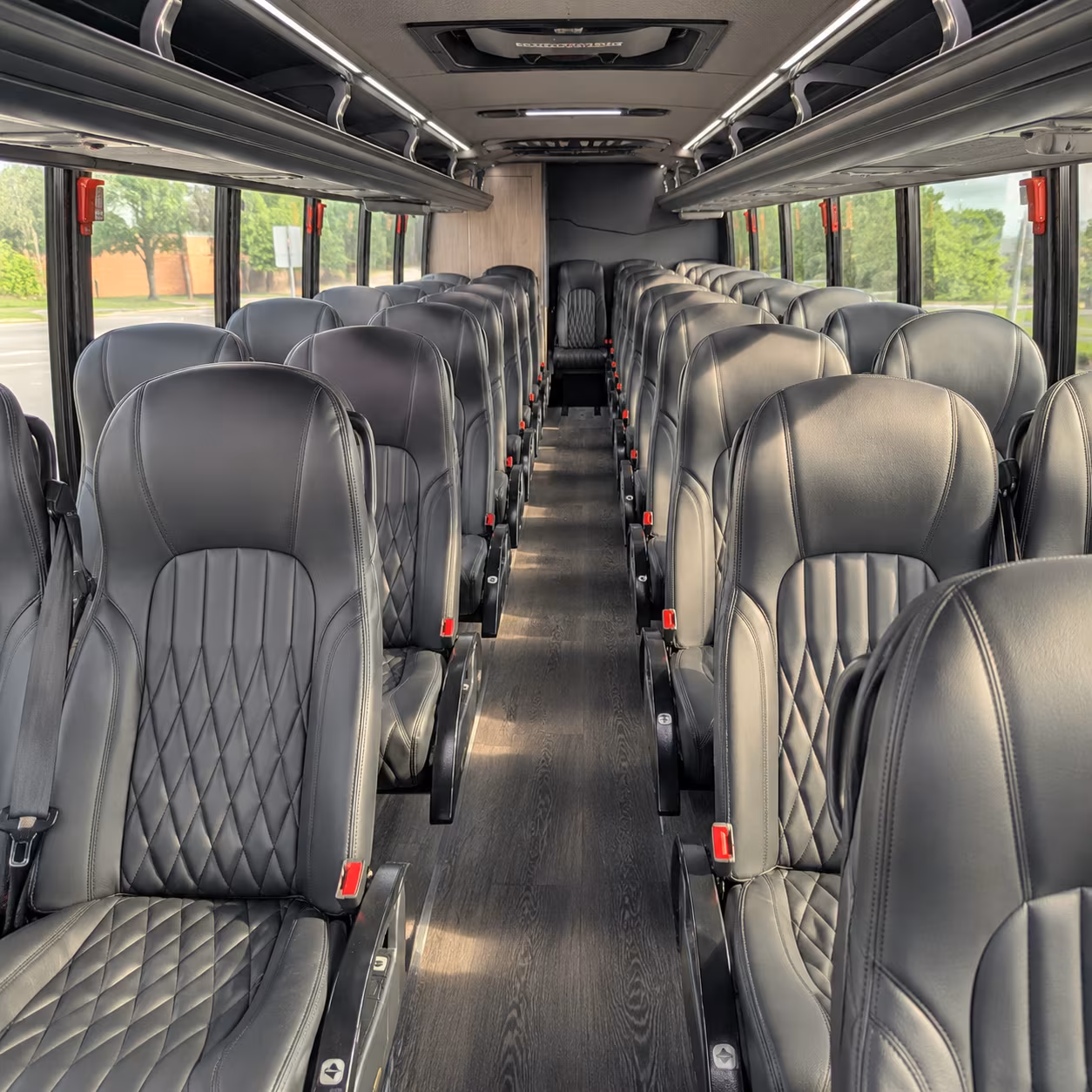 lafayette 35 passenger minibus inside