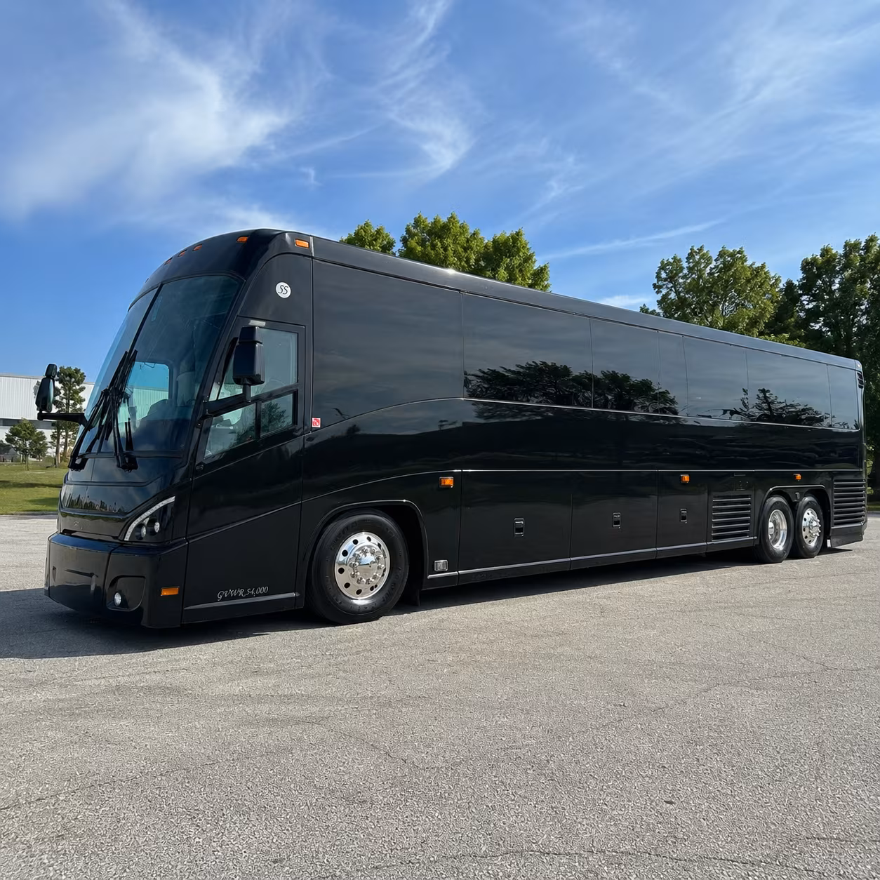 lafayette 47 passenger charter bus