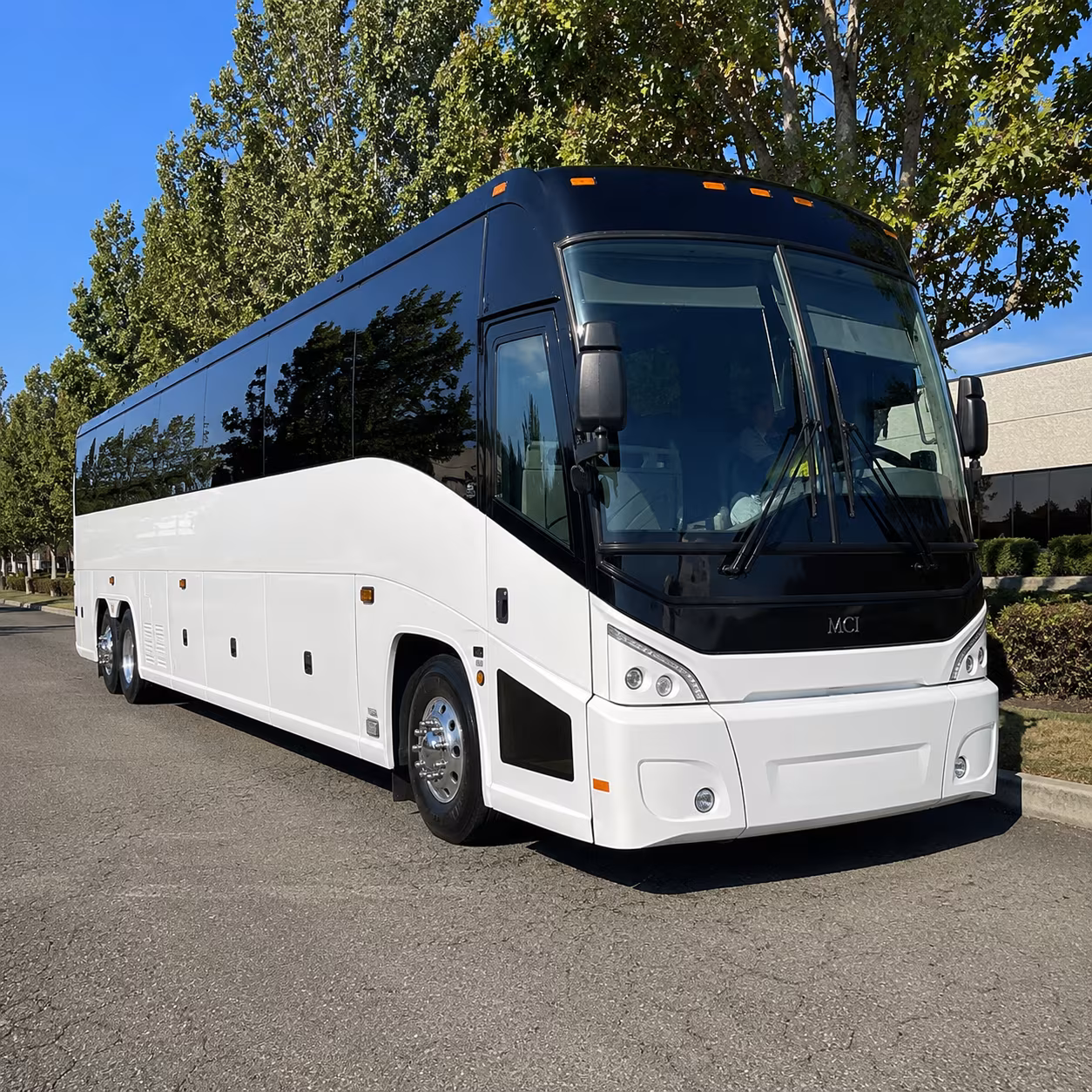 lafayette 50 passenger charter bus
