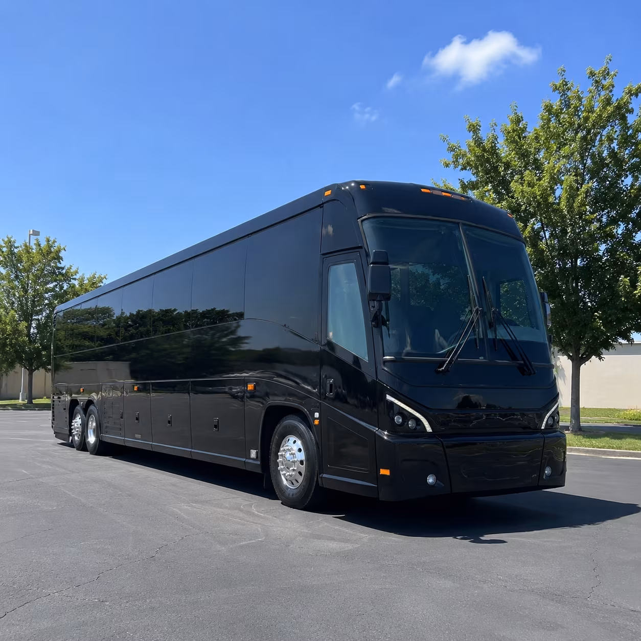 lafayette 56 passenger charter bus