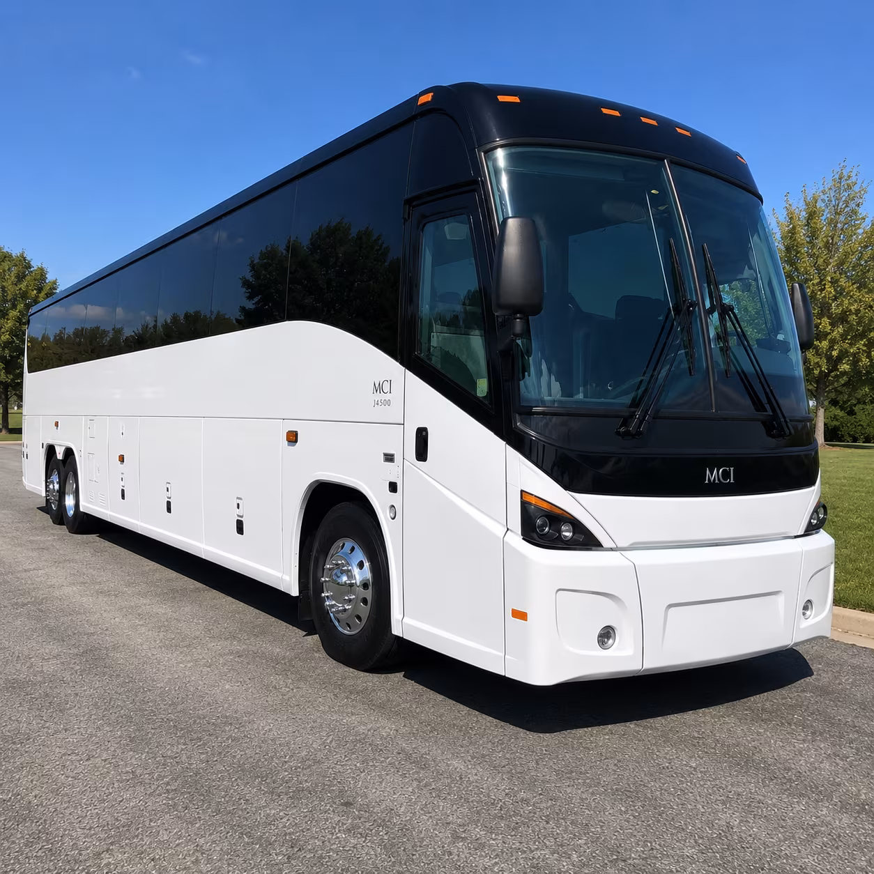 lafayette bus rental service area