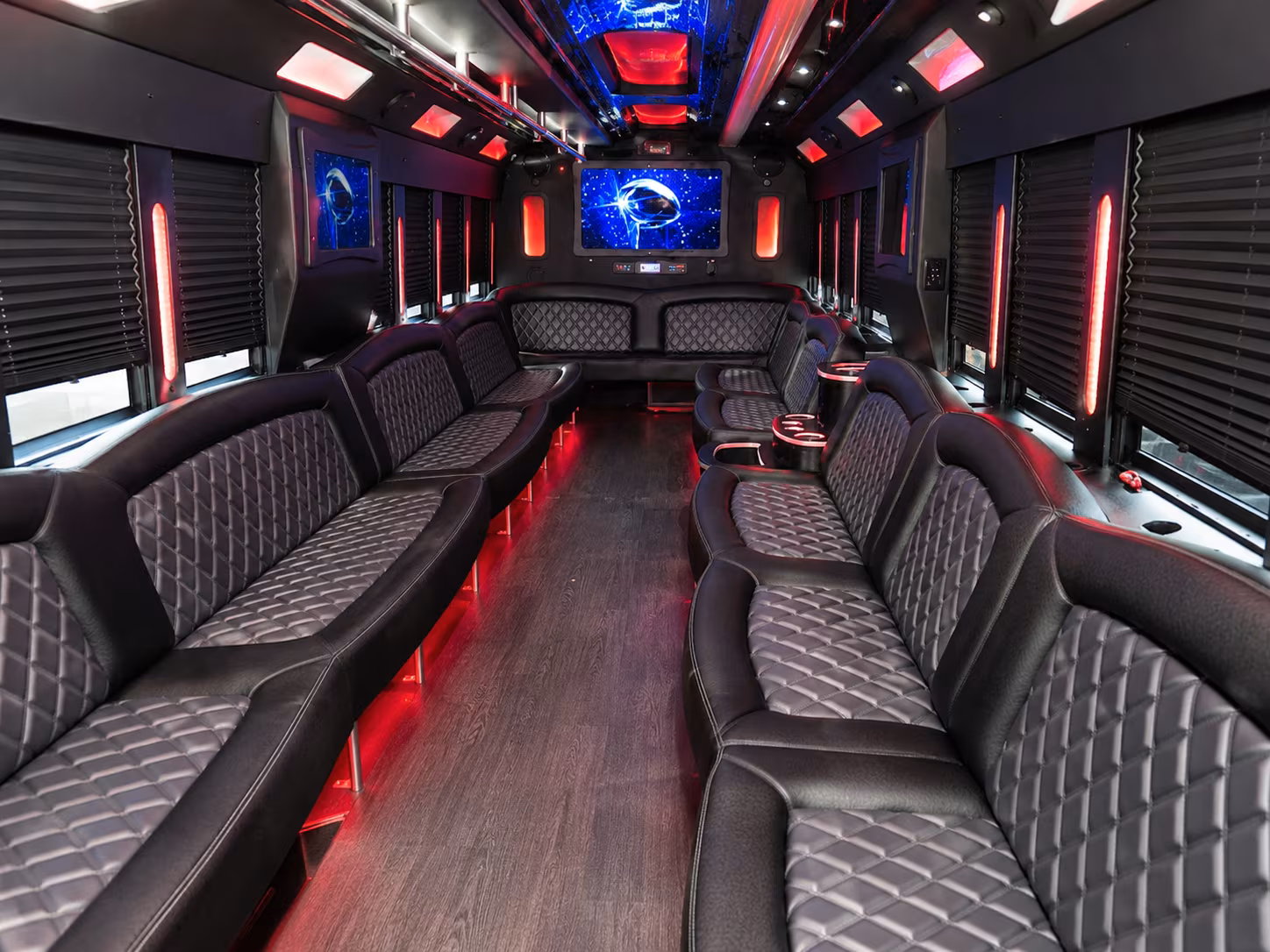 lafayette night out party bus rental