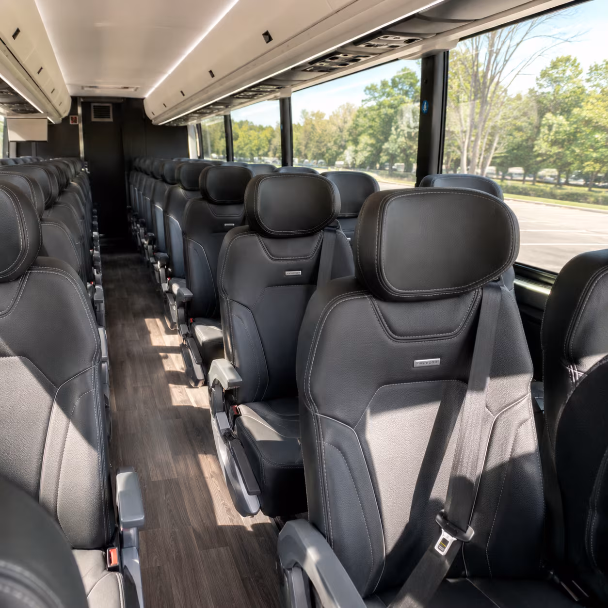 lafayette private event charter bus rental