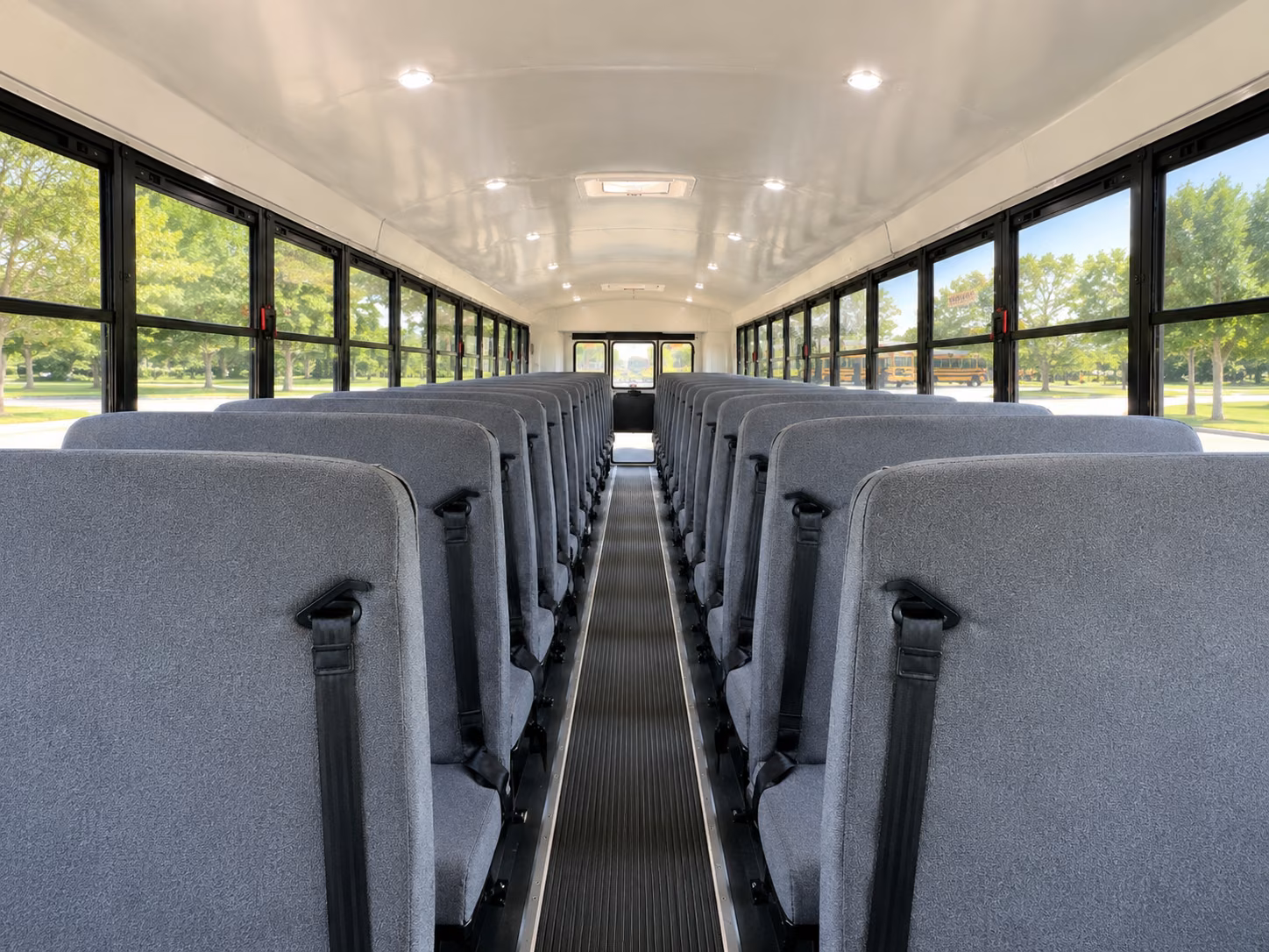 lafayette school bus inside