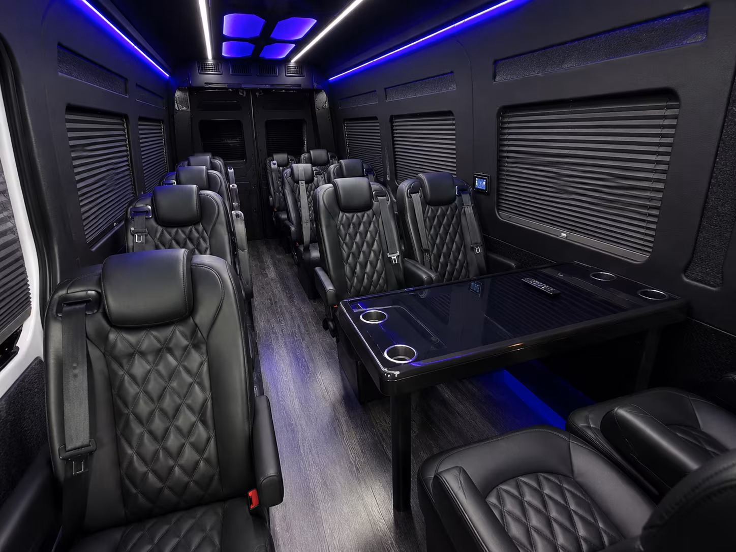 lafayette sprinter van with driver inside