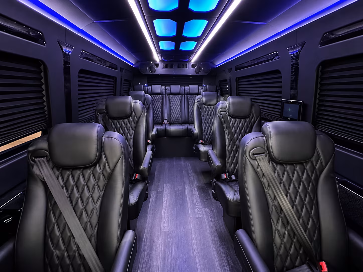 lafayette sprinter van with driver interior