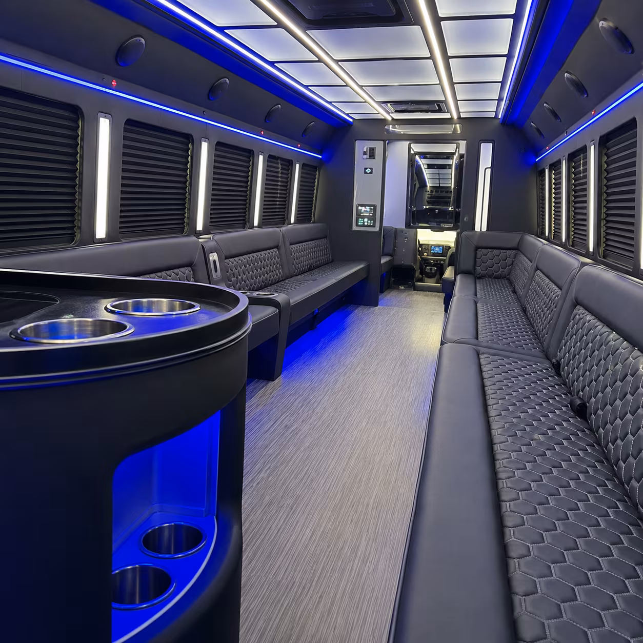 lafayette wedding party bus rental