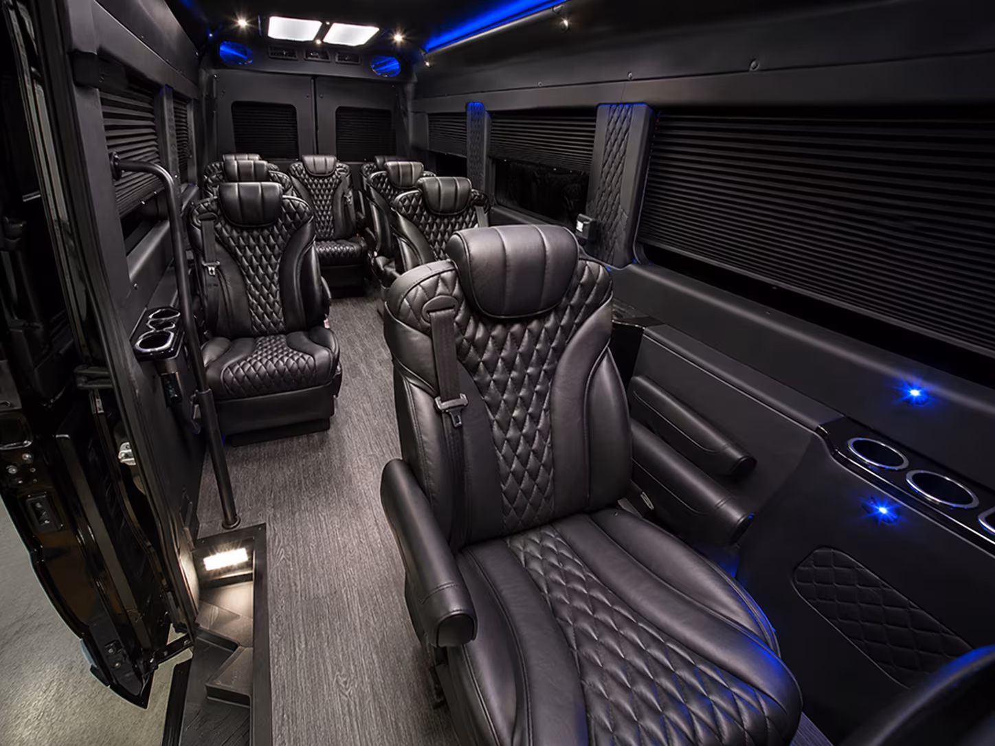 sprinter vans and minibuses for small group convention sessions in lafayette